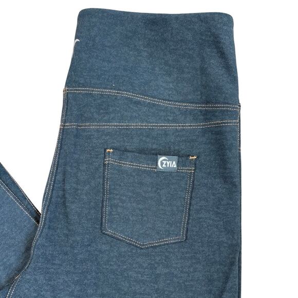 Zyia Denim Leggings Size 4 - Picture 2 of 4